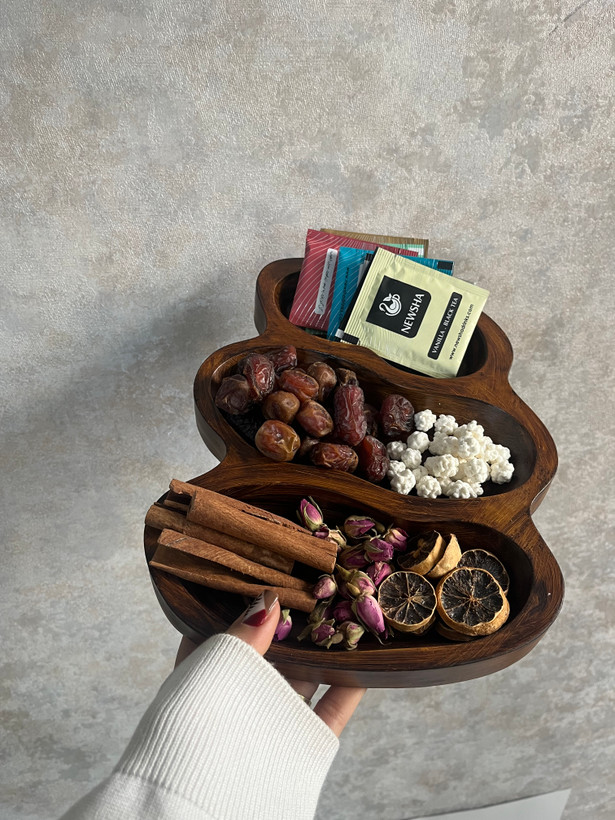 ظرف سه خانه بیضی